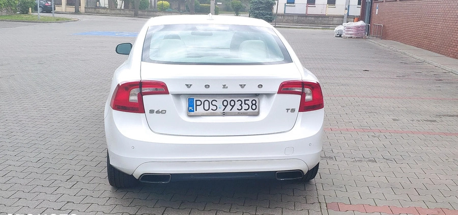 Volvo S60 cena 53000 przebieg: 86700, rok produkcji 2015 z Raszków małe 67